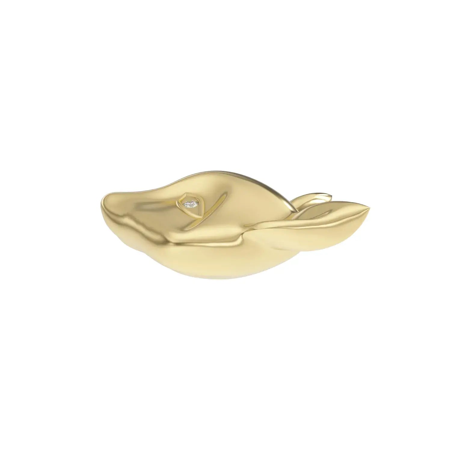 DESERI FOX Stud Earrings