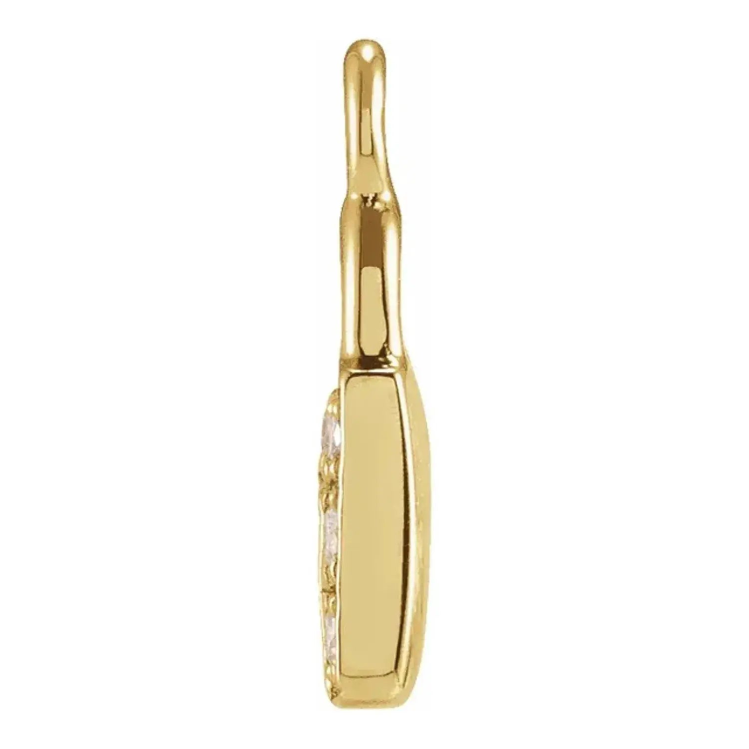 Diamond Lock Charm