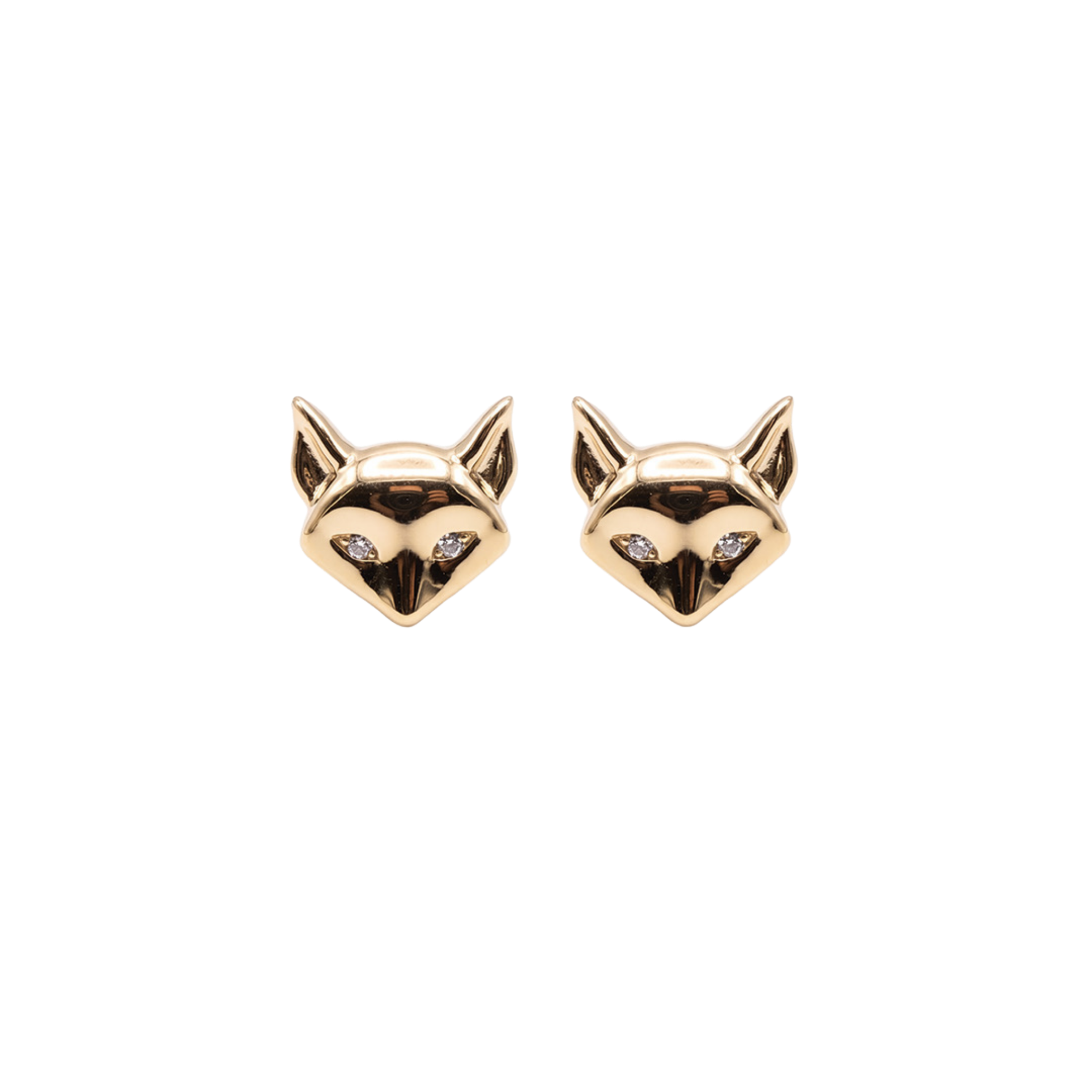 DESERI FOX Stud Earrings